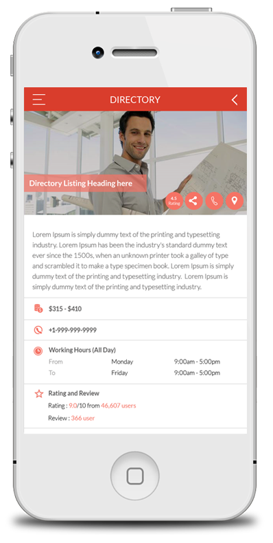 Aplicación دي لا بودا fabricante